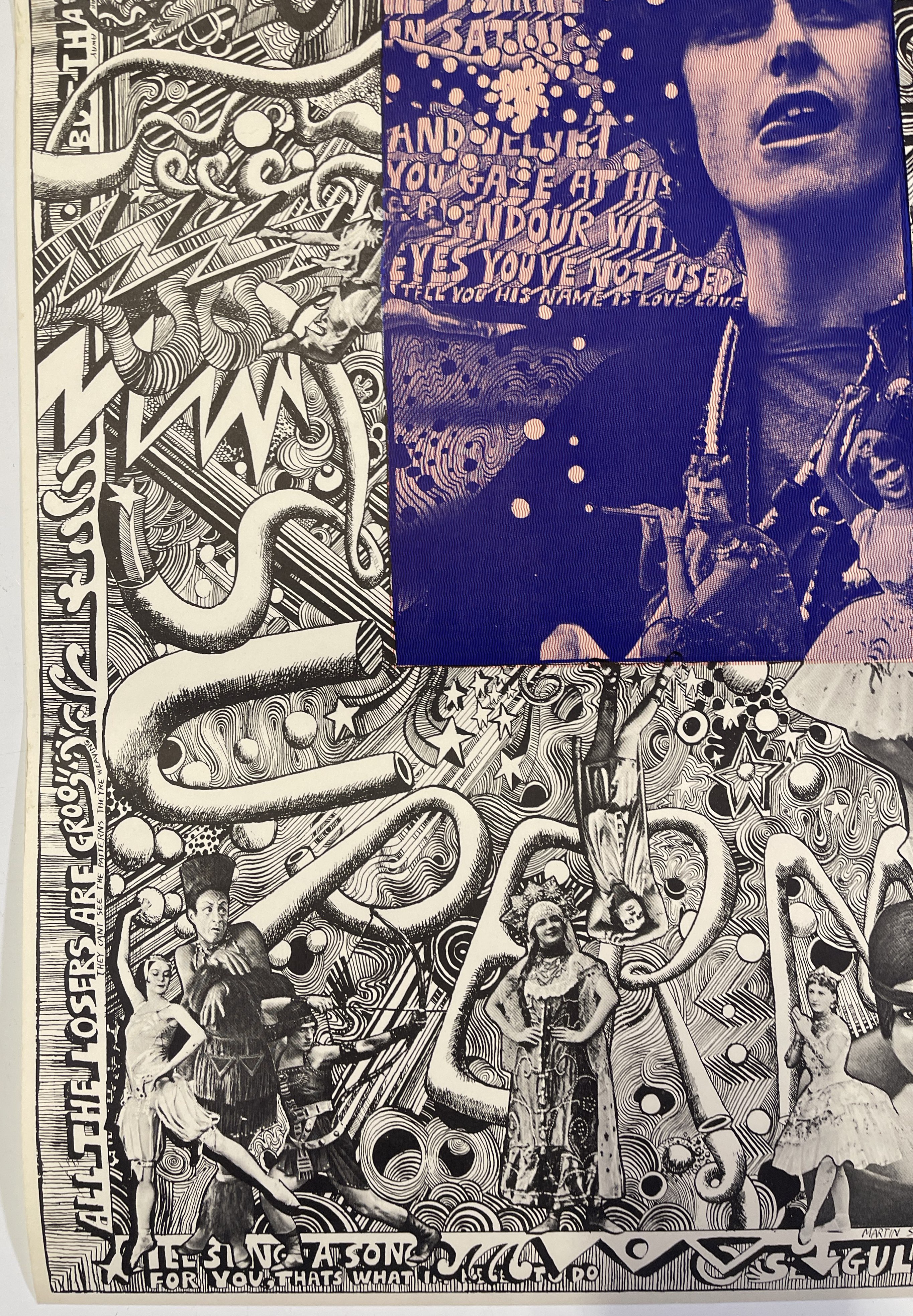 Lot 164 - DONOVAN - MARTIN SHARP POSTER.