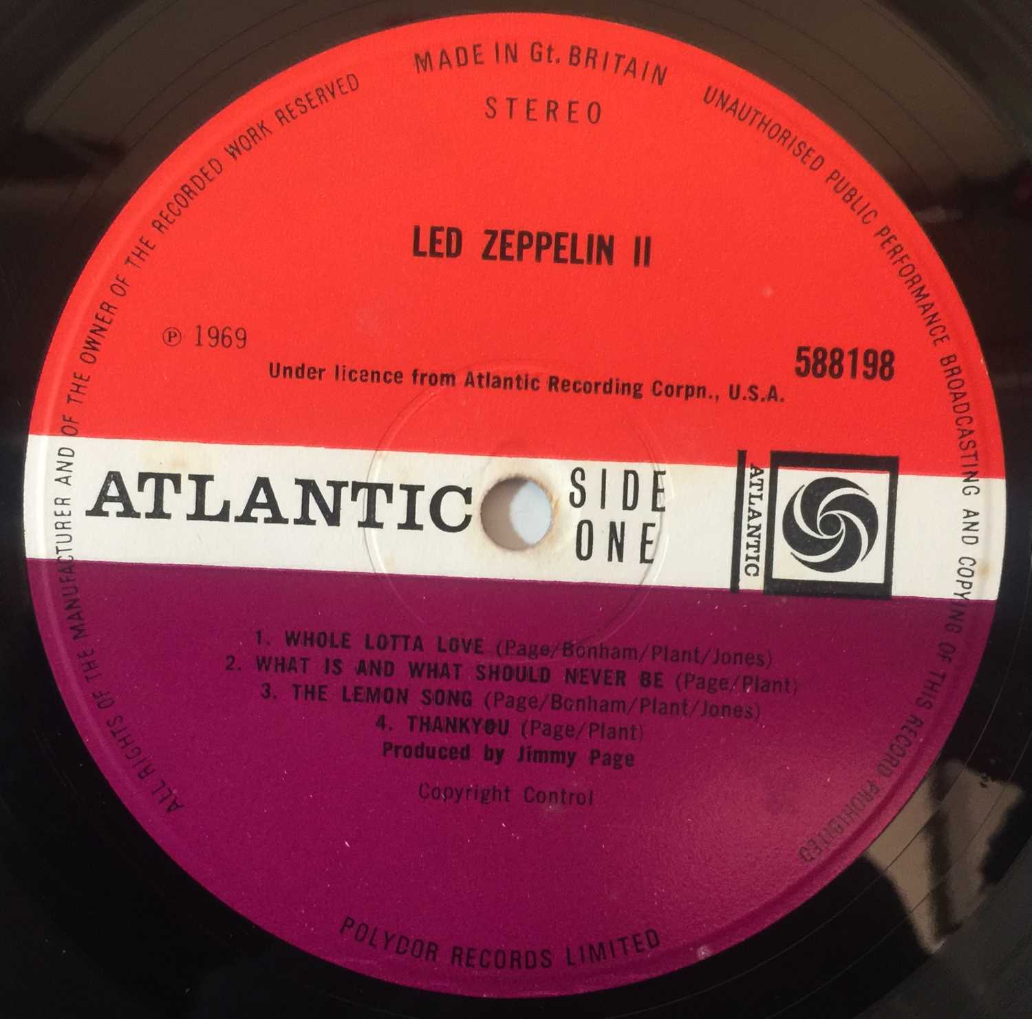 Lot 1035 Led Zeppelin UK LP Collection (Including