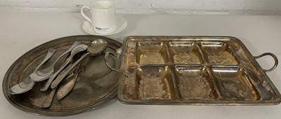 Lot 20 - BBC COLLECTION - ORIGINAL BBC CUTLERY AND SERVING TRAYS.