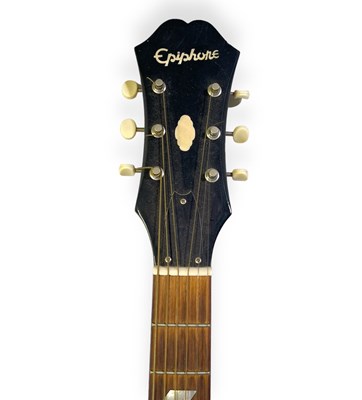 Lot 4 - MARTIN'S PERSONALISED EPIPHONE TEXAN ACOUSTIC GUITAR.