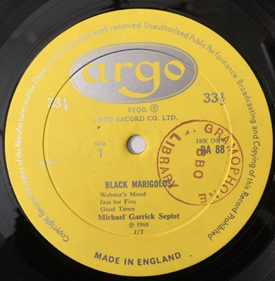 Lot 68 - MICHAEL GARRICK SEPTET - BLACK MARIGOLDS LP (ORIGINAL UK MONO COPY - ARGO DA 88)