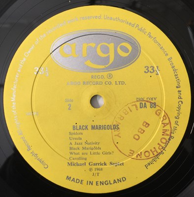 Lot 68 - MICHAEL GARRICK SEPTET - BLACK MARIGOLDS LP (ORIGINAL UK MONO COPY - ARGO DA 88)
