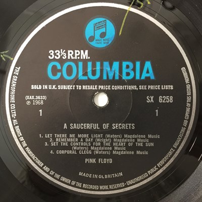Lot 45 - COLUMBIA - LP RARITIES PACK (PINK FLOYD/ CHRIS FARLOWE)