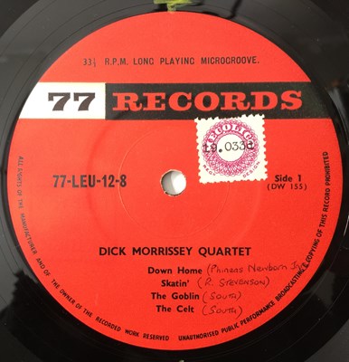 Lot 73 - DICK MORRISSEY QUARTET - HAVE YOU HEARD? LP (ORIGINAL UK COPY - 77 RECORDS 77-LEU-12-8)