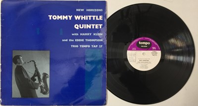 Lot 74 - TOMMY WHITTLE QUINTET - NEW HORIZONS LP (ORIGINAL UK COPY - TEMPO TAP 27)