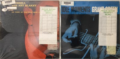 Lot 75 - GRANT GREEN & KENNY BURRELL - ORIGINAL US (MONO) BLUE NOTE LP RARITIES (BLP 4154 & BLP 4021)