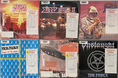 Lot 76 - HEAVY METAL - LP/12" COLLECTION (INCLUDING UNDER ONE FLAG RELEASES)