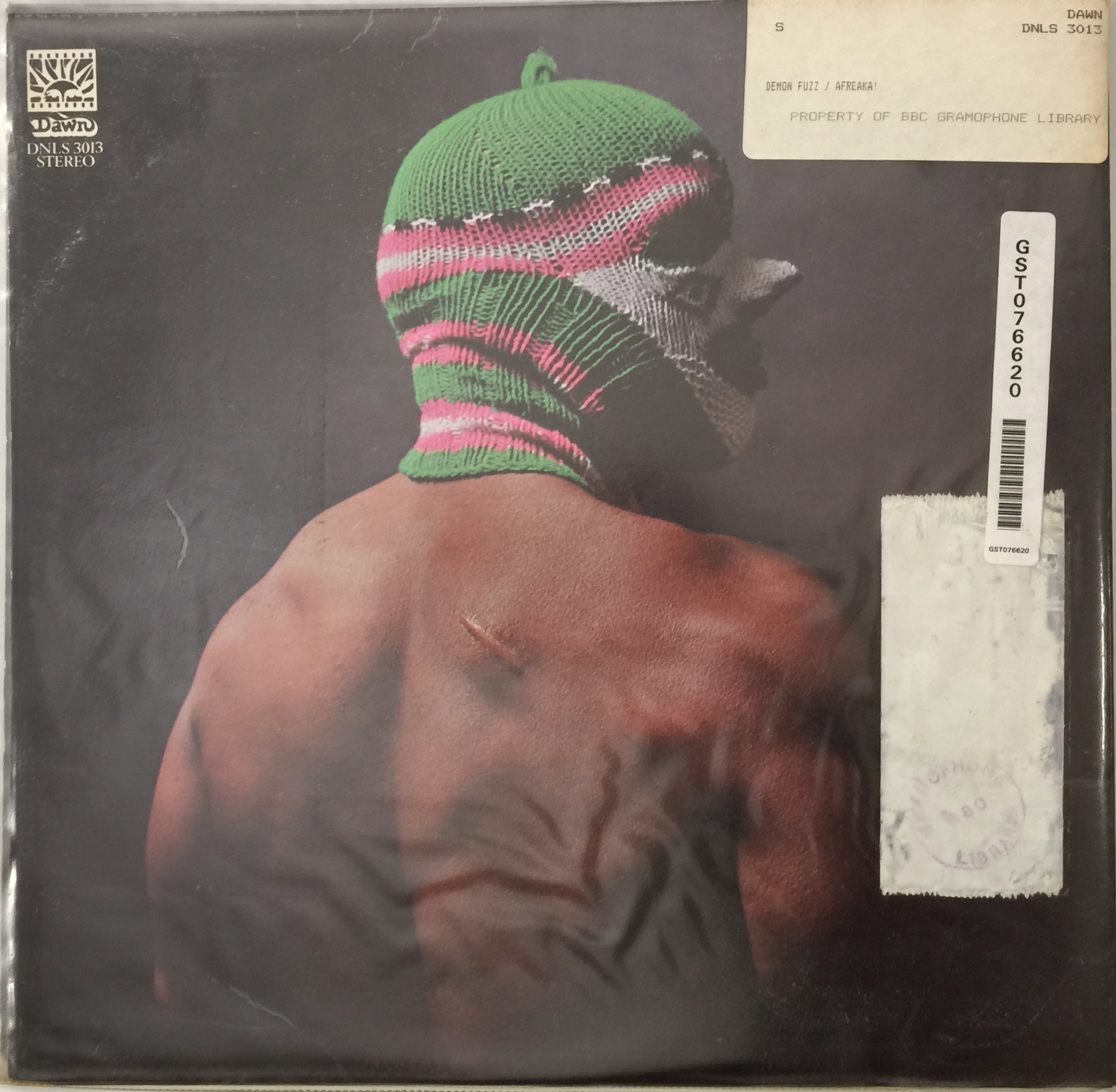 Lot 57 - DEMON FUZZ - AFREAKA! LP (UK ORIGINAL - DAWN -