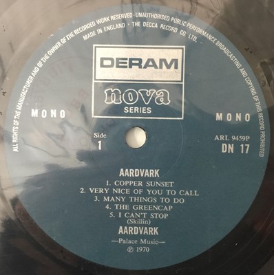 Lot 62 - AARDVARK - S/T LP (UK MONO ORIGINAL - DERAM/ NOVA - DN 17)