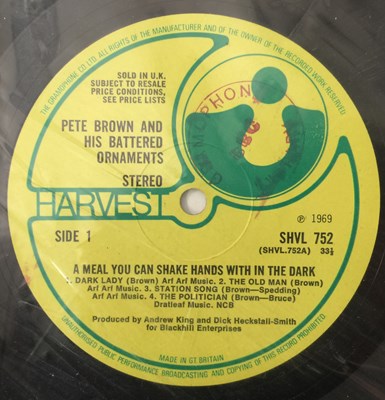 Lot 65 - PETE BROWN - HARVEST LP RARITIES PACK