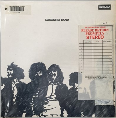 Lot 141 - SOMEONES BAND - S/T LP (UK STEREO ORIGINAL - DERAM - SML 1068)