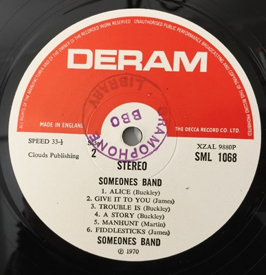 Lot 141 - SOMEONES BAND - S/T LP (UK STEREO ORIGINAL - DERAM - SML 1068)