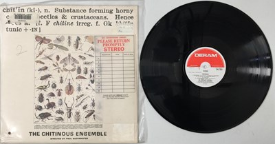 Lot 144 - THE CHITINOUS ENSEMBLE - CHITINOUS LP (UK STEREO - DERAM - SML.1093)