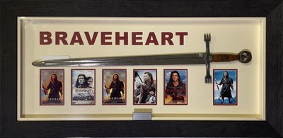 Lot 231 - BRAVEHEART (1995) A LIKELY SCREEN-USED SWORD.