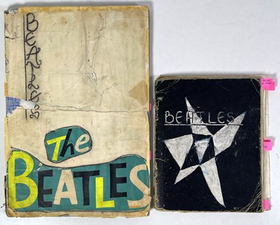 Lot 339 - THE BEATLES - TWO SCRAPBOOKS WITH AN EXCELLENT COLLECTION OF TICKET STUBS FROM 1963.