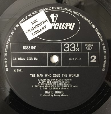 Lot 153 - DAVID BOWIE - THE MAN WHO SOLD THE WORLD LP (UK 'TONNY' ORIGINAL DRESS SLEEVE - MERCURY - 6338 041)