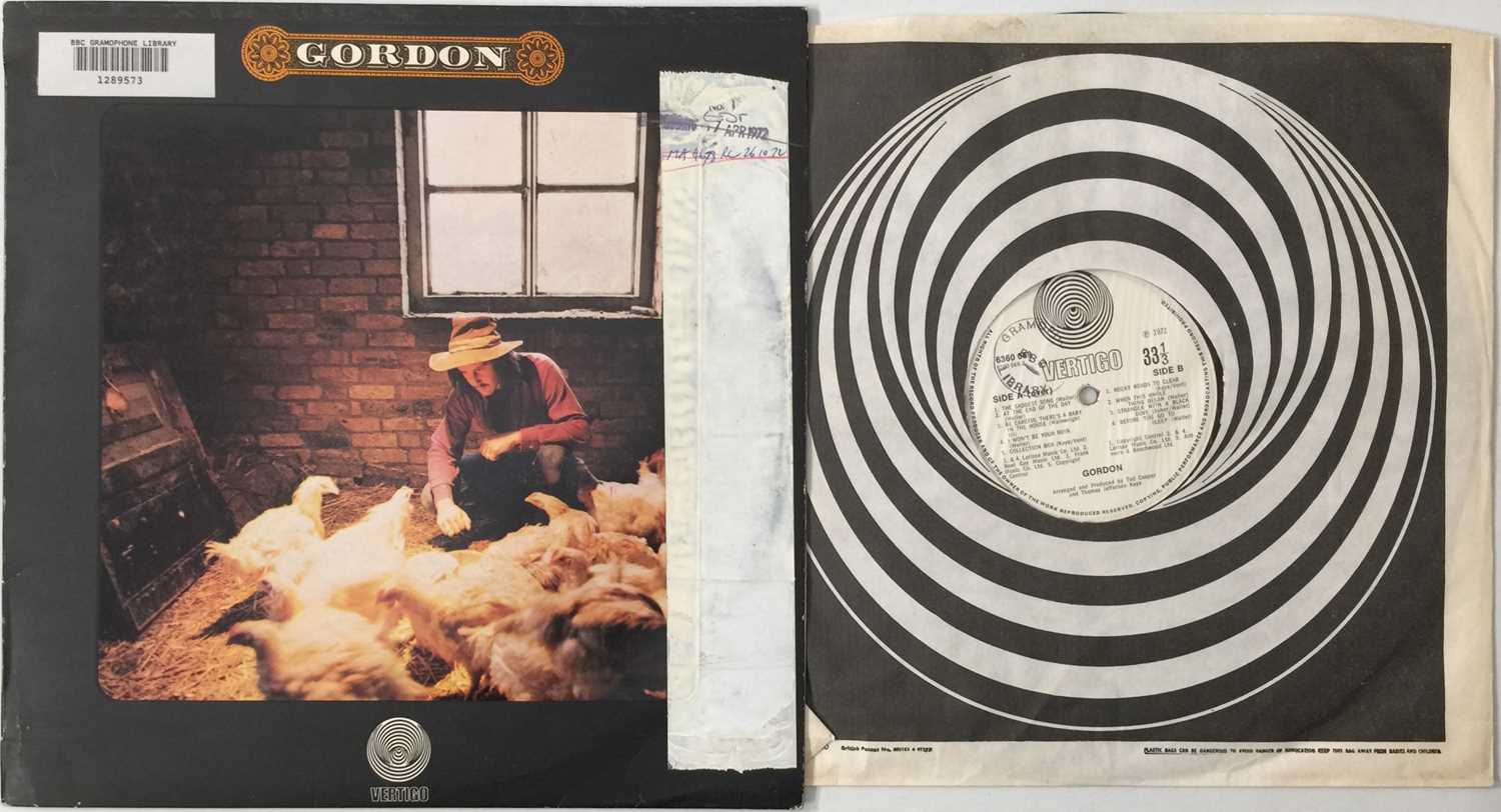 Lot 156 - GORDON - S/T LP (UK VERTIGO SWIRL ORIGINAL - 6360 0069)