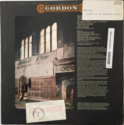 Lot 156 - GORDON - S/T LP (UK VERTIGO SWIRL ORIGINAL - 6360 0069)