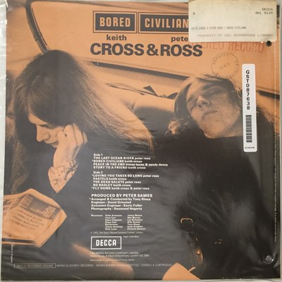 Lot 170 - KEITH CROSS AND PETER ROSS - BORED CIVILIANS LP (UK STEREO ORIGINAL - DECCA - SKL.5129)