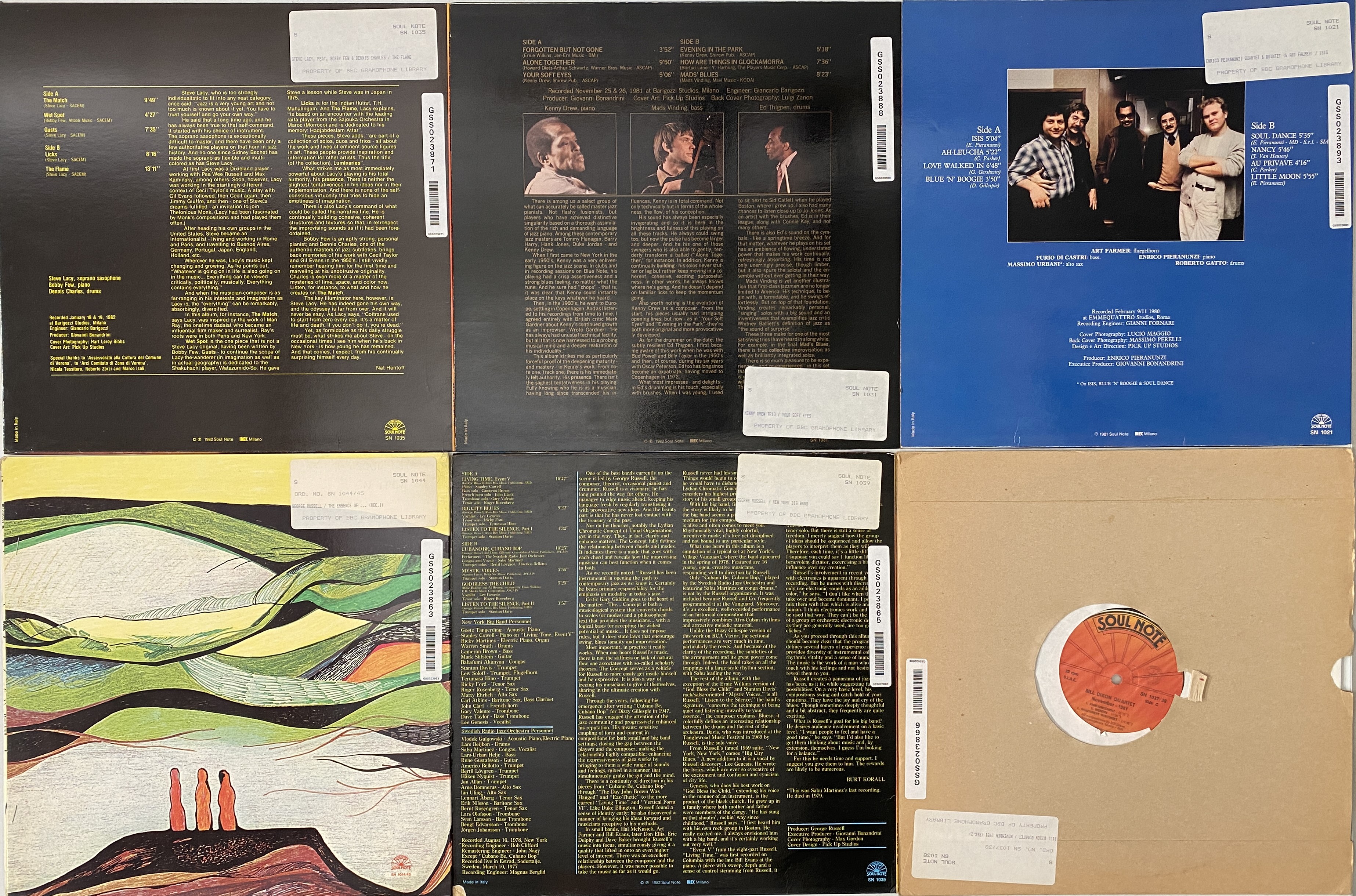 Lot 175 - SOUL NOTE RECORDS - LP PACK