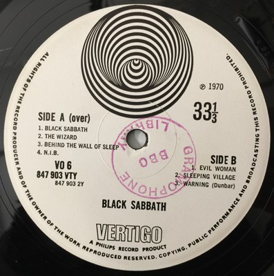 Lot 198 - BLACK SABBATH - VERTIGO SWIRL LP PACK