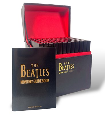 Lot 244 - THE BEATLES - MONTHLY BOOK JAPANESE PUBLISHED LTD EDITION SET.