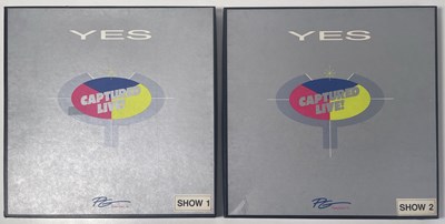 Lot 202 - YES - CAPTURED LIVE! (CL-3184) DOUBLE BOXSET WITH INNER SHEETS SIGNED BY RABIN/ANDERSON.