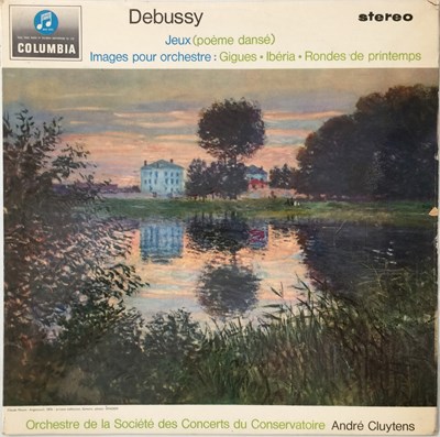 Lot 104 - ANDRE CLUYTENS - DEBUSSY JEUX/IMAGES POUR ORCEHSTRE LP (ORIGINAL UK STEREO RECORDING - COLUMBIA SAX 2548)