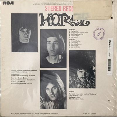 Lot 207 - HORSE - HORSE LP (UK ORIGINAL - RCA VICTOR SF 8109)
