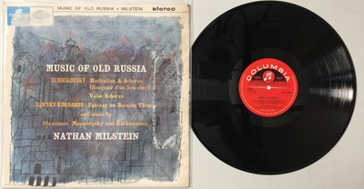 Lot 107 - NATHAN MILSTEIN - MUSIC OF OLD RUSSIA LP (ORIGINAL UK STEREO RECORDING - COLUMBIA SAX 2563)