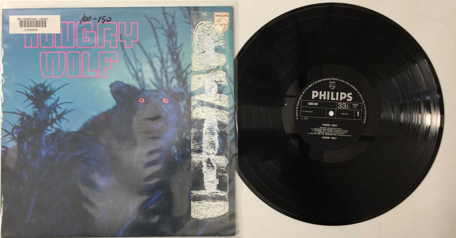 Lot 212 - HUNGRY WOLF - HUNGRY WOLF LP (UK ORIGINAL - PHILIPS 6308 009)