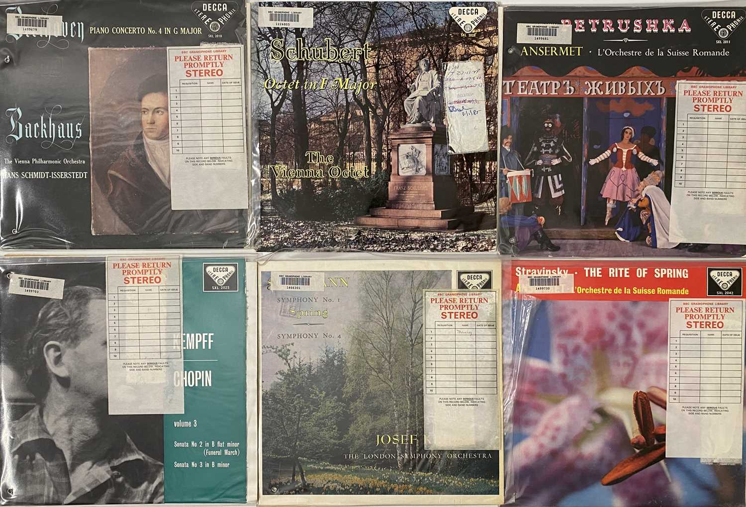 Lot 116 - DECCA - ED1 STEREO LPs