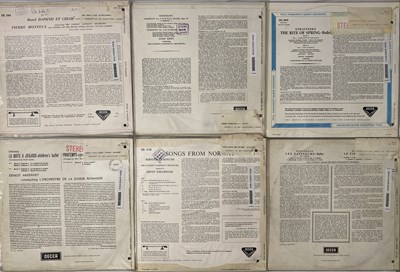 Lot 117 - CLASSICAL - DECCA ED1 STEREO LPs