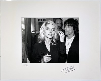 Lot 110 - DEBBIE HARRY / BLONDIE - MARTYN GODDARD SIGNED LIMITED EDITION PRINT.