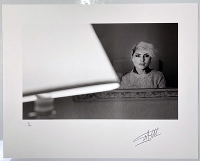 Lot 111 - DEBBIE HARRY / BLONDIE - MARTYN GODDARD SIGNED LIMITED EDITION PRINT.