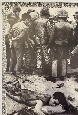 Lot 145 - DEAD KENNEDYS - BEDTIME FOR DEMOCRACY ORIGINAL PROMOTIONAL POSTER.
