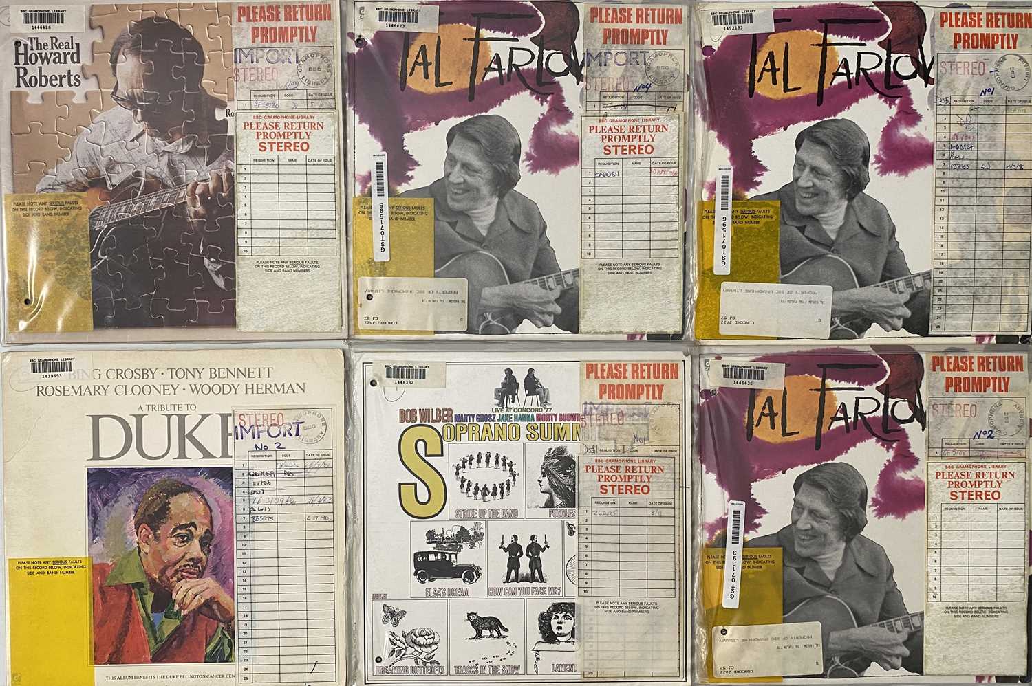 Lot 225 CONCORD JAZZ LP COLLECTION