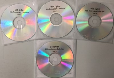 Lot 601 - BOB DYLAN - THE 50TH ANNIVERSARY COLLECTION 4x CDR (LIMITED EDITION - 887654607225)