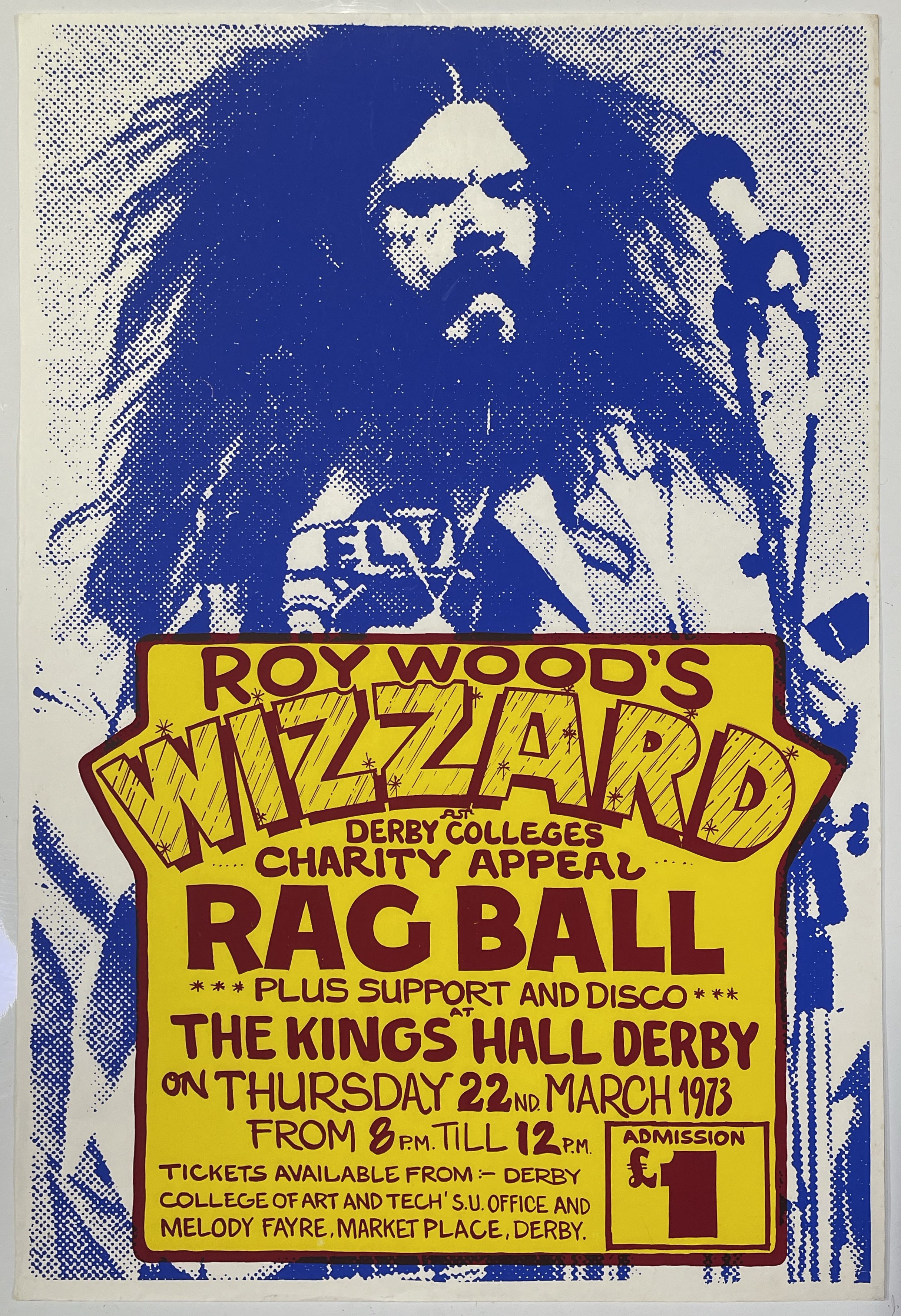 Lot 152 - ROY WOOD / WIZZARD - ORIGINAL 1973 DERBY