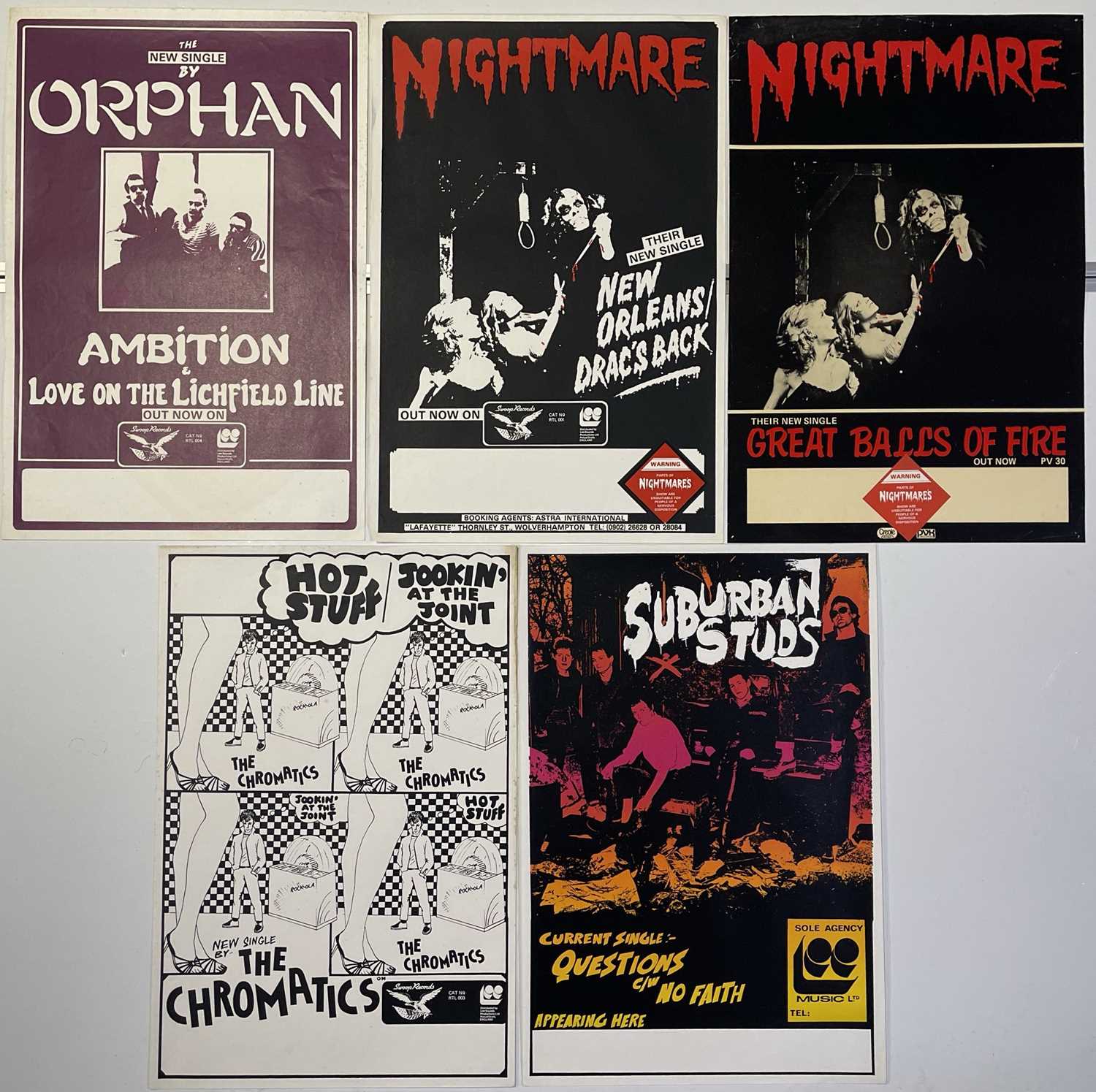 Lot 153 - C 1970S CONCERT / PROMO POSTER COLLECTION.