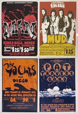 Lot 154 - DERBY CONCERT POSTER ARCHIVE - 1970S BANDS.