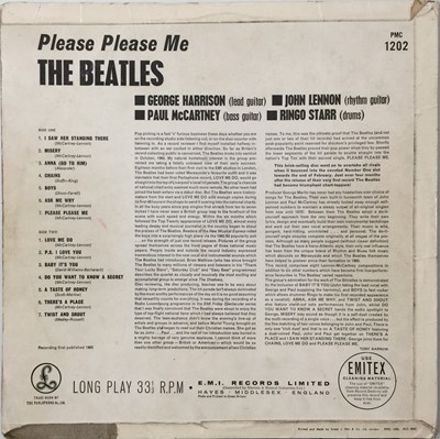 Lot 612 - THE BEATLES - PLEASE PLEASE ME LP (1ST UK MONO 'BLACK AND GOLD' - PMC 1202).