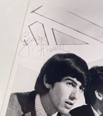 Lot 340 - THE BEATLES FULLY SIGNED PHOTOGRAPH.