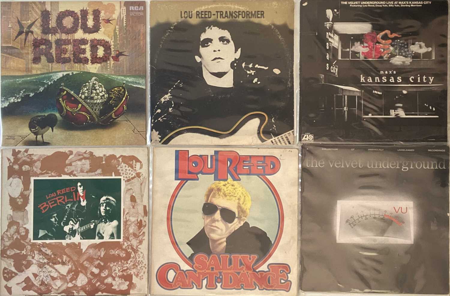 Lot 1053 - Velvet Underground/ Lou Reed - LPs