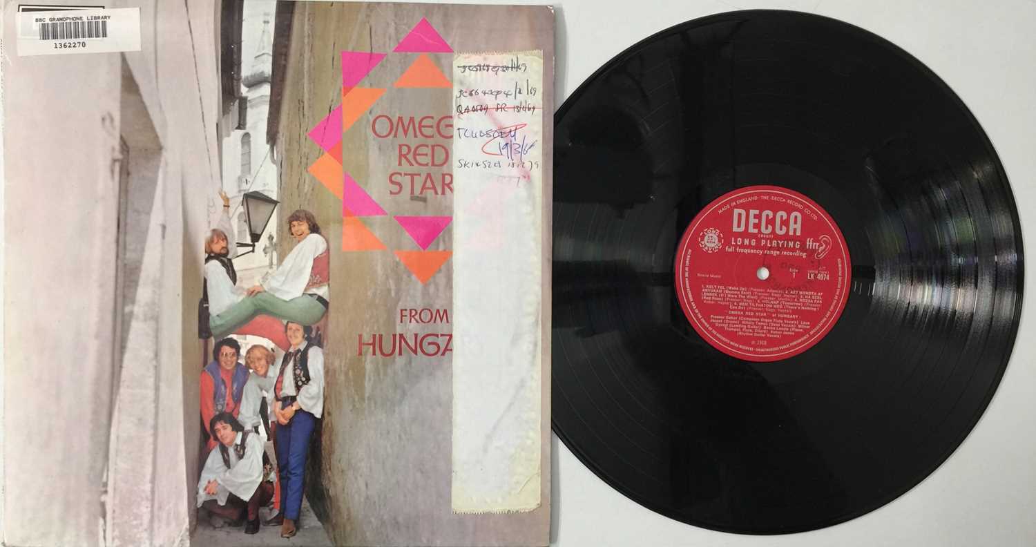 Lot 5 - OMEGA RED STAR - OF HUNGARY LP (UK MONO ORIGINAL - DECCA - LK 4974)