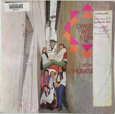 Lot 5 - OMEGA RED STAR - OF HUNGARY LP (UK MONO ORIGINAL - DECCA - LK 4974)
