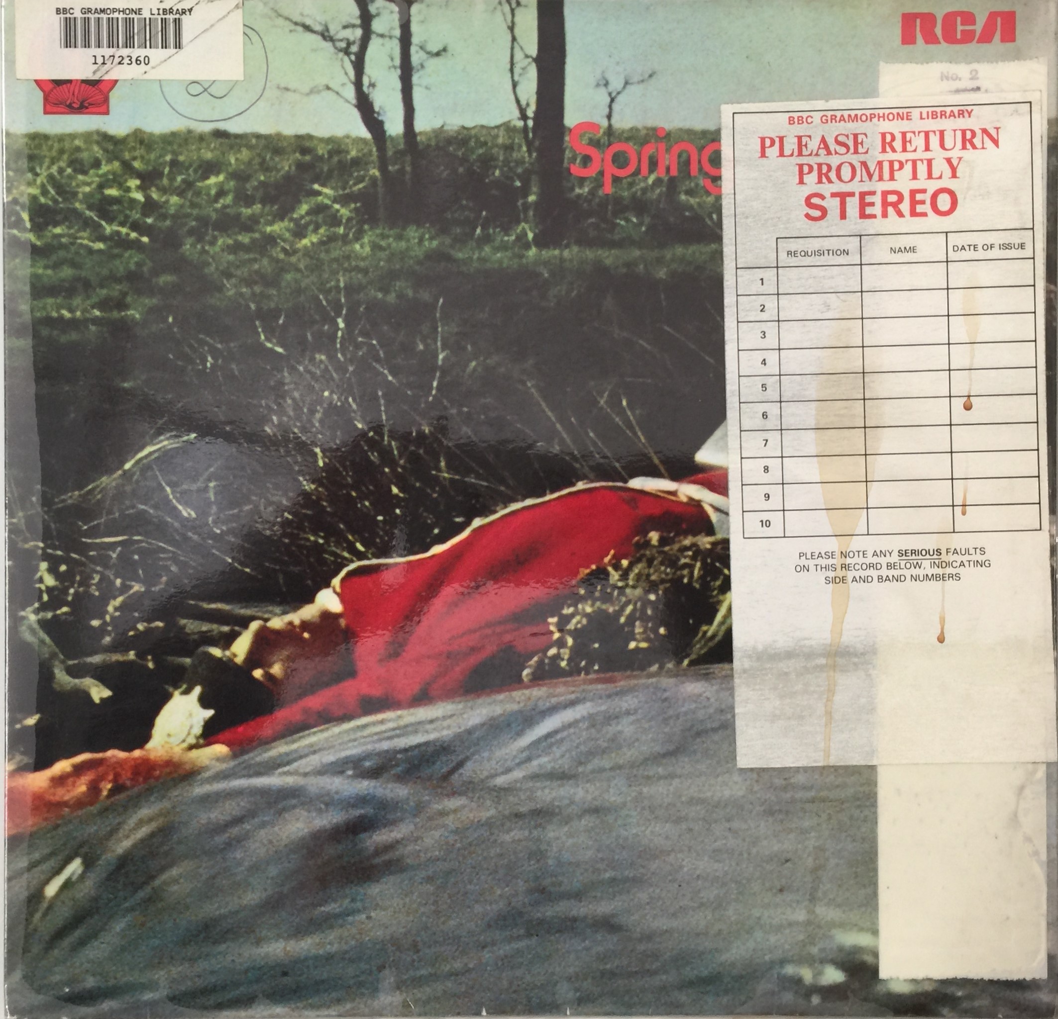 Spring Records Lot 13 - SPRING - SPRING LP (UK ORIGINAL - RCA/ NEON
