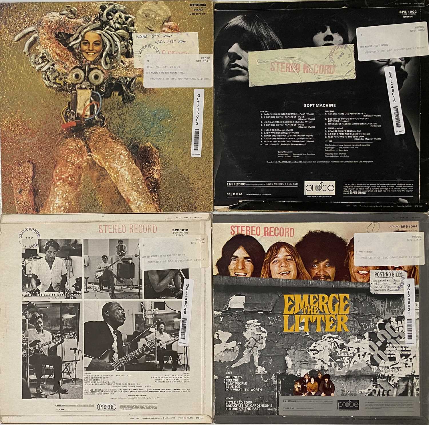 Lot 18 - PROBE RECORDS - LP RARITIES PACK.