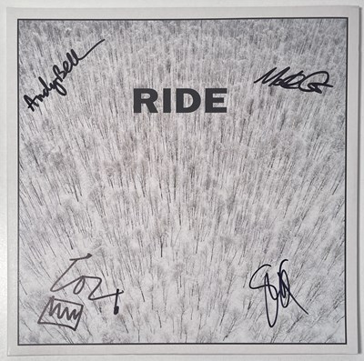 Lot 461 - RIDE - A FULLY SIGNED '4 EPS' LP.