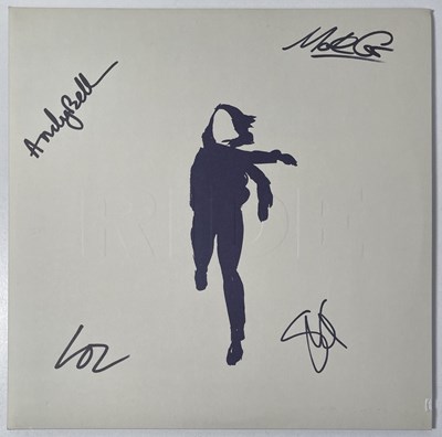 Lot 462 - RIDE - A FULLY SIGNED 'WEATHER DIARIES' LP.